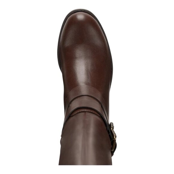 Style & Co. Womens Marliee Wide Calf Faux Leather Motorcycle Boots - Picture 4 of 5